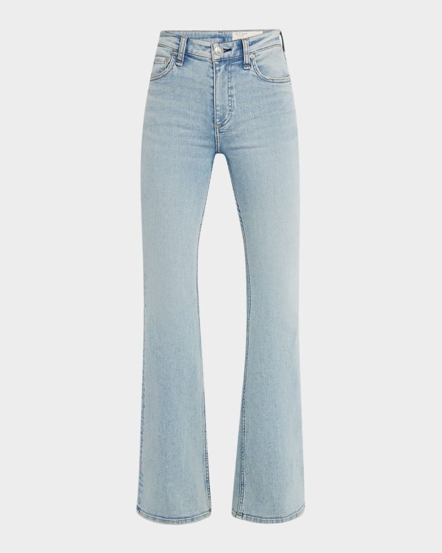 Flexi Dahlia Mid-Rise Flare Jeans